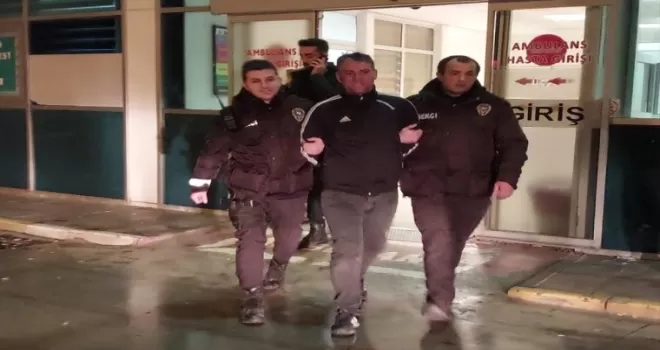 Samsun'da cezaevi firarisi bekçiler tarafından yakalandı