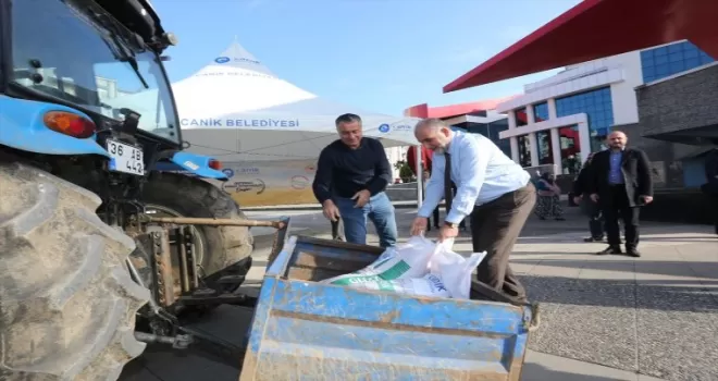 Samsun'da çiftçilere buğday tohumu desteği