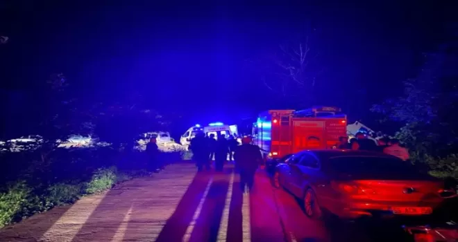 Samsun’da devrilen beton mikserindeki 2 kişi yaralandı