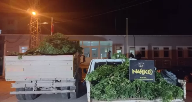 Samsun’da düzenlenen uyuşturucu operasyonunda 4 zanlı gözaltına alındı