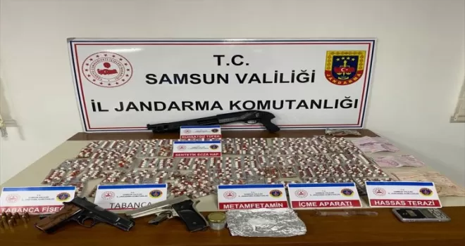 Samsun’da düzenlenen uyuşturucu operasyonunda 5 kişi yakalandı