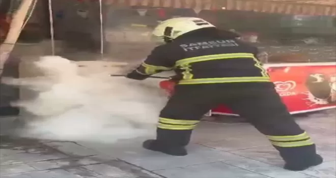 Samsun’da elektrik trafosunda patlama yaşandı