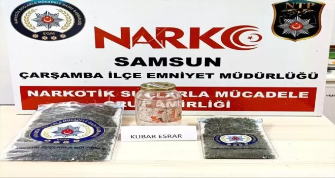 Samsun’da hastaneden çıkan diyaliz hastasının üzerinde uyuşturucu bulundu