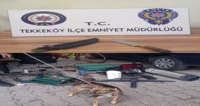 Samsun’da iki hırsızlık olayına karışan 3 zanlı yakalandı