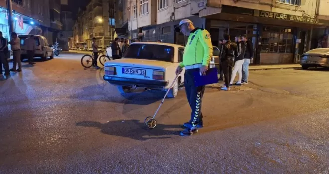 Samsun’da iki otomobil çarpıştı, 2 kişi yaralandı