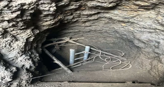 Samsun’da kaçak kazı yapan 2 zanlı suçüstü yakalandı