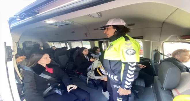 Samsun’da okul servis araçları denetlendi