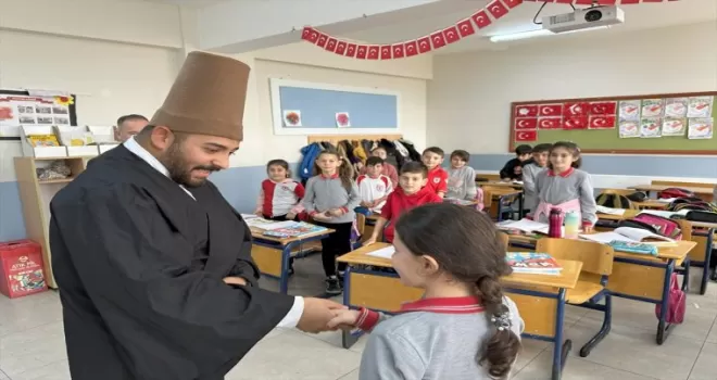 Samsun’da okullarda tarihe yön veren kahramanlar çocuklara anlatılıyor