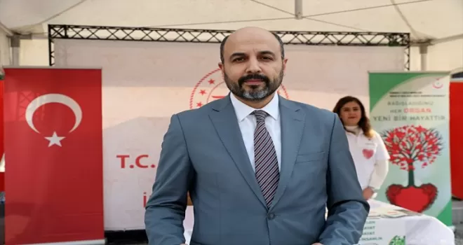 Samsun'da organ bağışına dikkat çekmek için trampetli yürüyüş