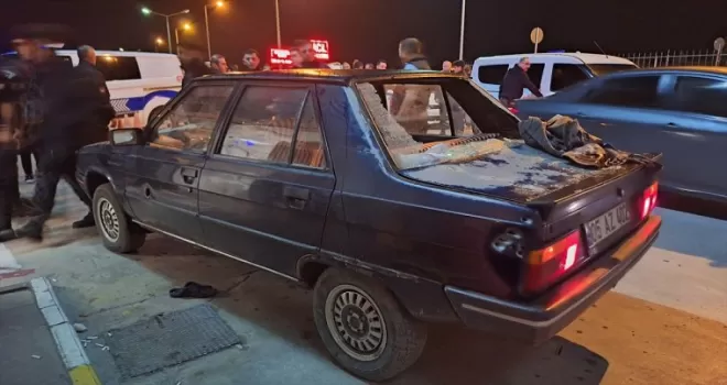 Samsun’da otomobile düzenlenen pompalı tüfekli saldırıda 3 kişi yaralandı