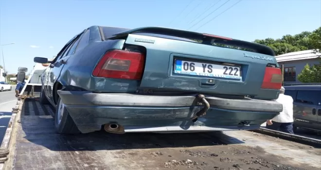 Samsun’da otomobilin çarptığı 2 yaya yaralandı