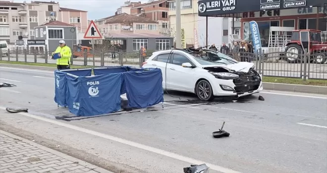 Samsun’da otomobilin çarptığı bisiklet sürücüsü öldü