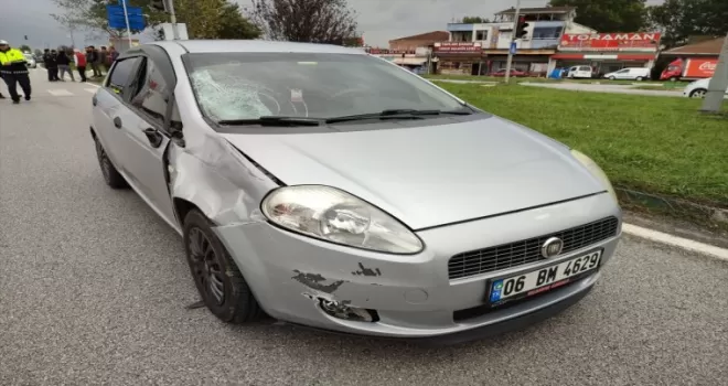 Samsun’da otomobilin çarptığı bisikletli hayatını kaybetti