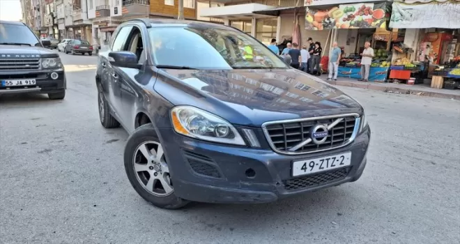 Samsun’da otomobilin çarptığı motosiklet sürücüsü yaralandı