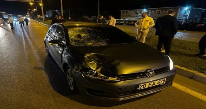 Samsun’da otomobilin çarptığı yaya öldü