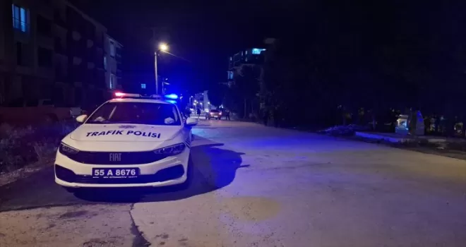 Samsun’da otomobille çarpışan elektrikli bisiklet sürücüsü yaralandı