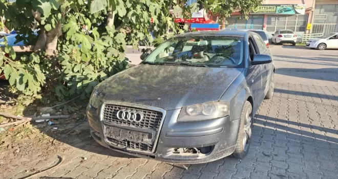 Samsun’da otomobille çarpışan motosiklet sürücüsü yaralandı
