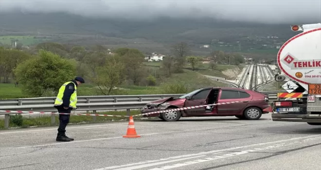 Samsun’da savrulan aracın açılan kapısından düşen kadın öldü