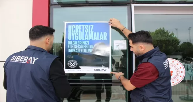 Samsun’da Siberay ekipleri yasadışı bahis hakkında vatandaşları uyardı