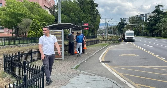 Samsun’da şüpheli çantadan yiyecek ile kıyafet çıktı