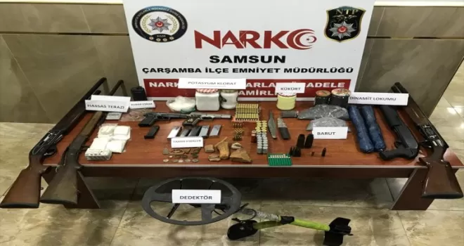 Samsun’da tarihi eser operasyonunda 1 kişi yakalandı