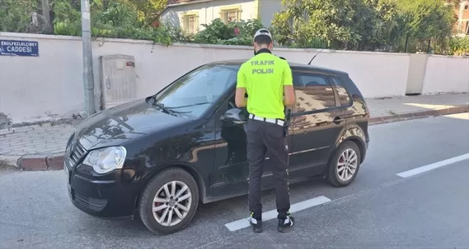 Samsun’da trafik ekipleri ’kırmızı ışık’ denetimi yaptı