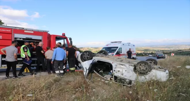 Samsun’da trafik kazasında 5 kişi yaralandı