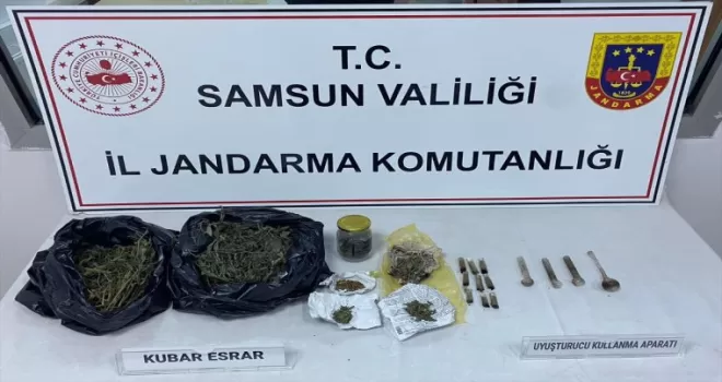 Samsun’da uyuşturucu operasyonunda 1 zanlı yakalandı