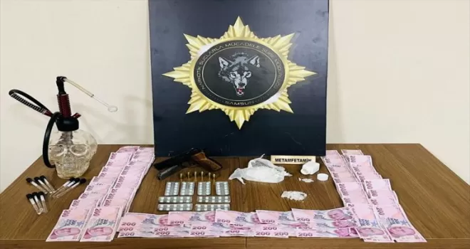 Samsun’da uyuşturucu operasyonunda 2 şüpheli yakalandı