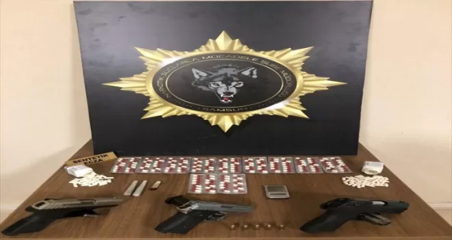 Samsun’da uyuşturucu operasyonunda 2 şüpheli yakalandı