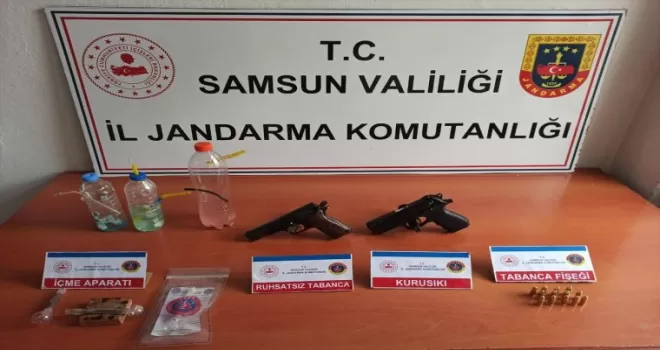 Samsun’da uyuşturucu operasyonunda 2 zanlı yakalandı
