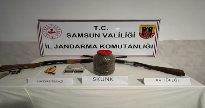Samsun'da uyuşturucu operasyonunda 2 zanlı yakalandı