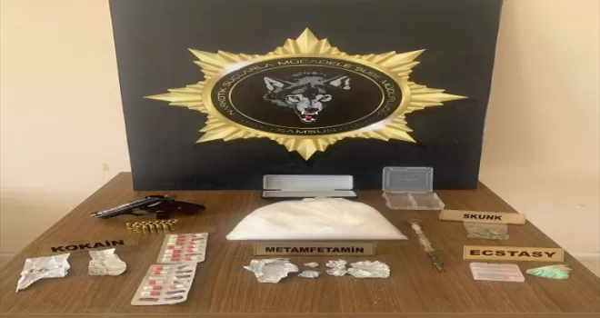 Samsun’da uyuşturucu operasyonunda 2 zanlı yakalandı