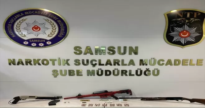 Samsun’da uyuşturucu operasyonunda 28 zanlı yakalandı