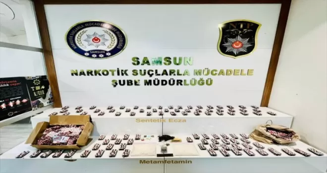 Samsun’da uyuşturucu operasyonunda 3 zanlı yakalandı