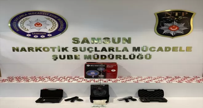 Samsun’da uyuşturucu operasyonunda 4 zanlı yakalandı