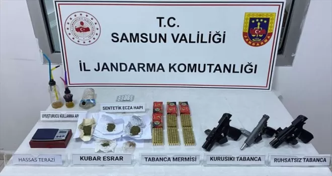 Samsun’da uyuşturucu operasyonunda 7 zanlı yakalandı