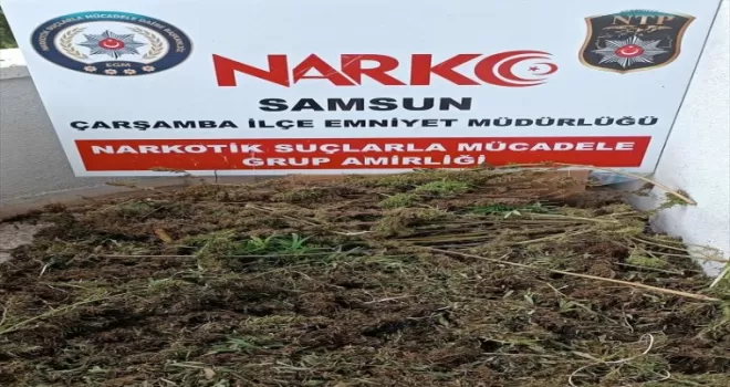 Samsun'da uyuşturucu operasyonunda 8 zanlı yakalandı