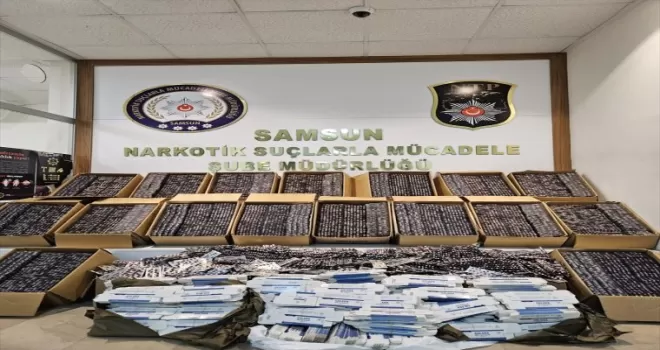 Samsun’da uyuşturucu operasyonunda bir zanlı yakalandı