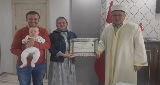 Samsun’da yaşayan Rus kadın Müslüman oldu