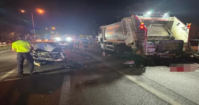 Samsun’da zincirleme trafik kazasında 6 kişi yaralandı