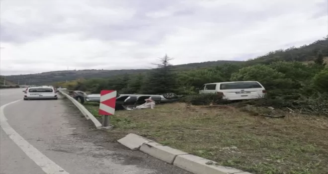 Samsun'daki trafik kazasında 2 kişi yaralandı