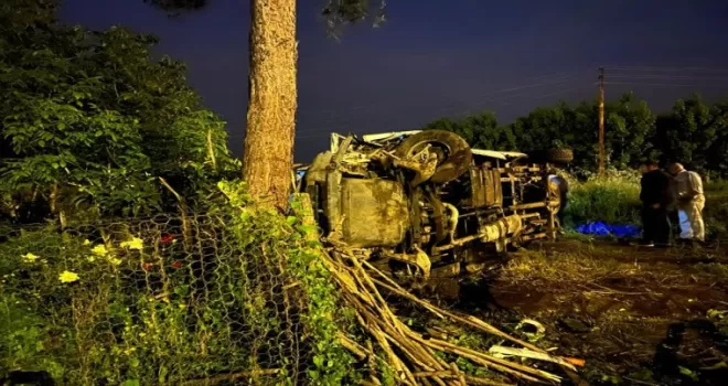 Samsun’daki trafik kazasında 2 kişi yaralandı