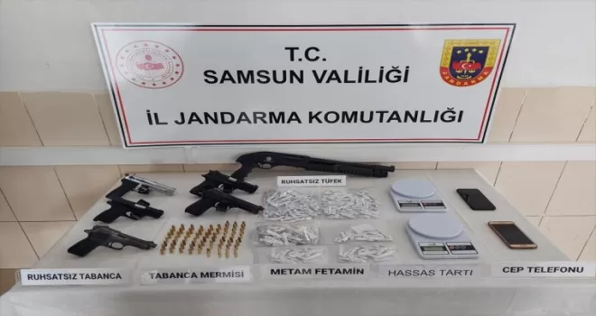 Samsun’daki uyuşturucu operasyonunda 2 şüpheli yakalandı
