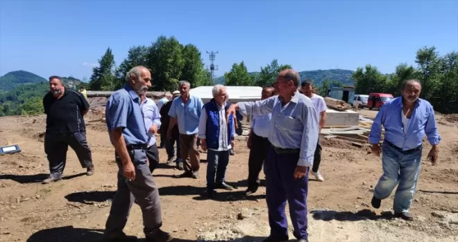 Samsun’un Salıpazarı ilçesinde 8 mahallenin içme suyu sorunu çözülüyor