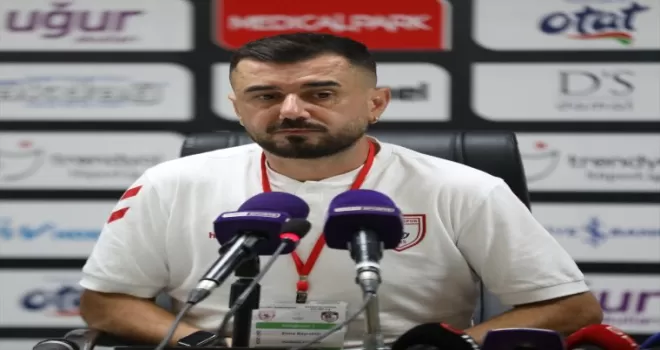 Samsunspor-Gaziantep FK maçının ardından