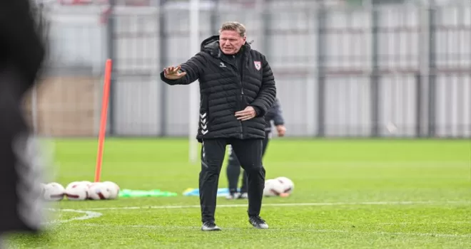 Samsunspor, Konyaspor maçının hazırlıklarını sürdürdü