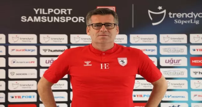 Samsunspor Teknik Direktörü Eroğlu: “Tek isteğimiz var sabır ve destek“