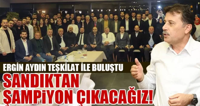 SANDIKTAN ŞAMPİYON ÇIKACAĞIZ!