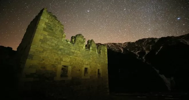 Santa Harabeleri'nde yıldızlı gece
